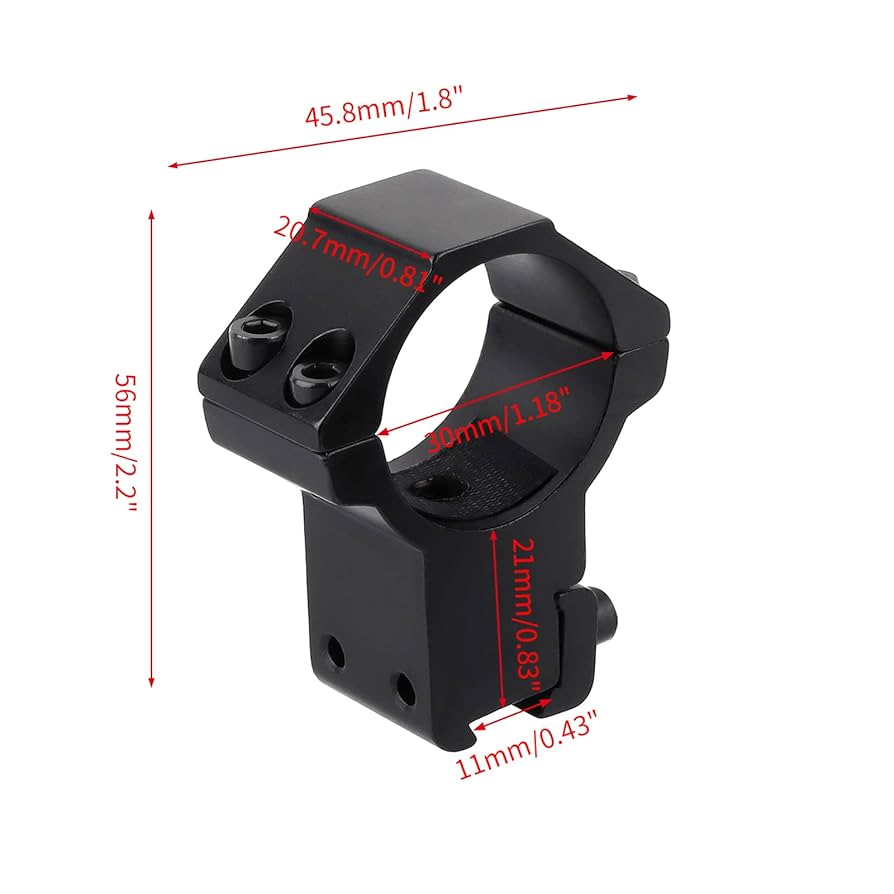 SportsMatch HETO38C 9-11mm スコープマウントリング SportsMatch HETO38C 9-11mm スコープマウントリング